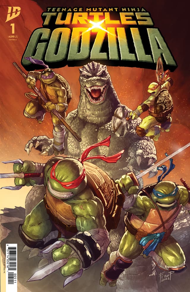 Teenage Mutant Ninja Turtles x Godzilla
