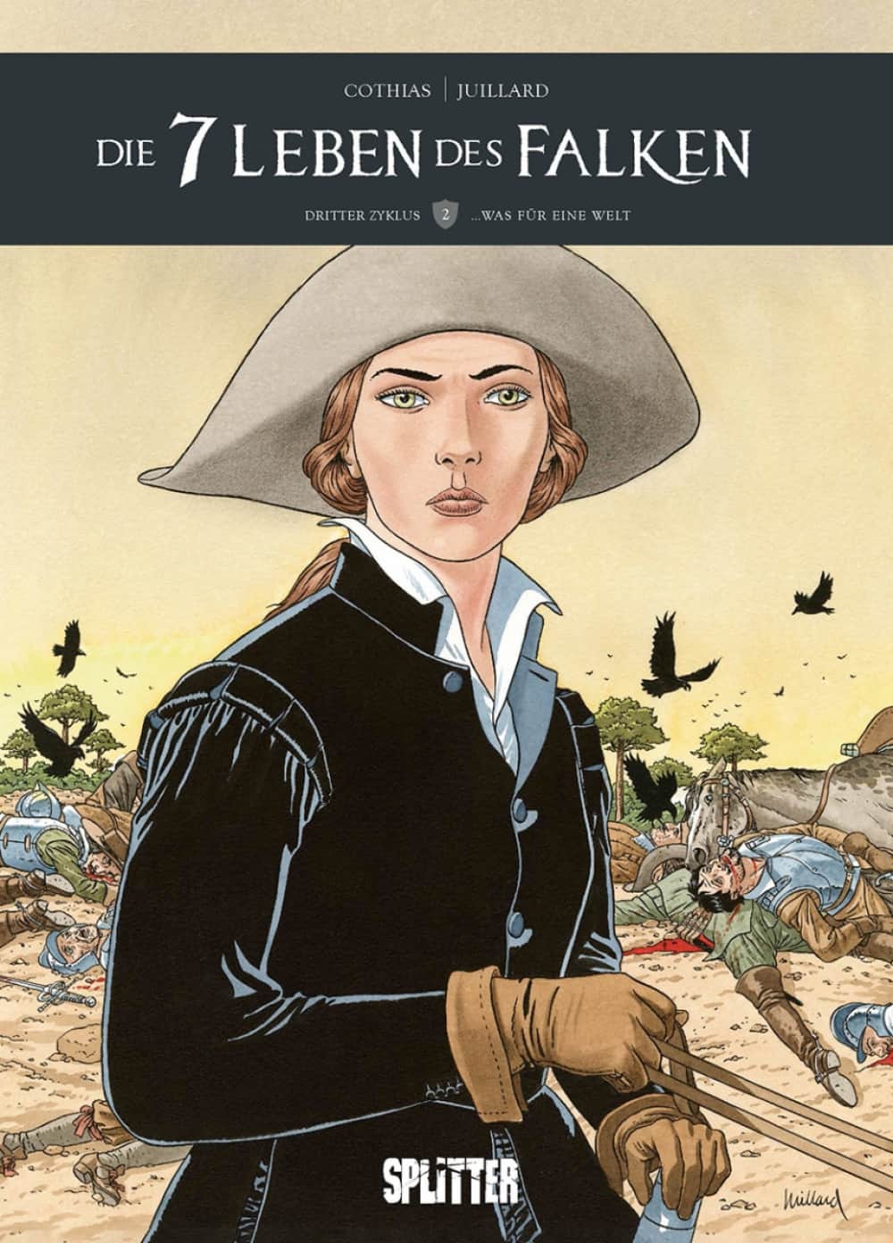 Die sieben Leben des Falken - dritter Zyklus Band 2 Cover