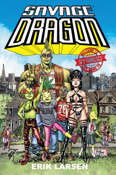 SAVAGE DRAGON WELCOME TO SAN FRANCISCO TP (MR) Cover