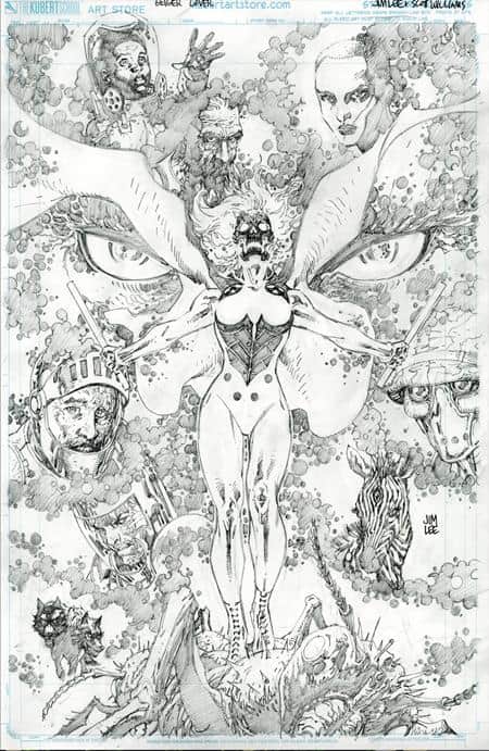 CVR D INC 1:50 JIM LEE B&W VAR