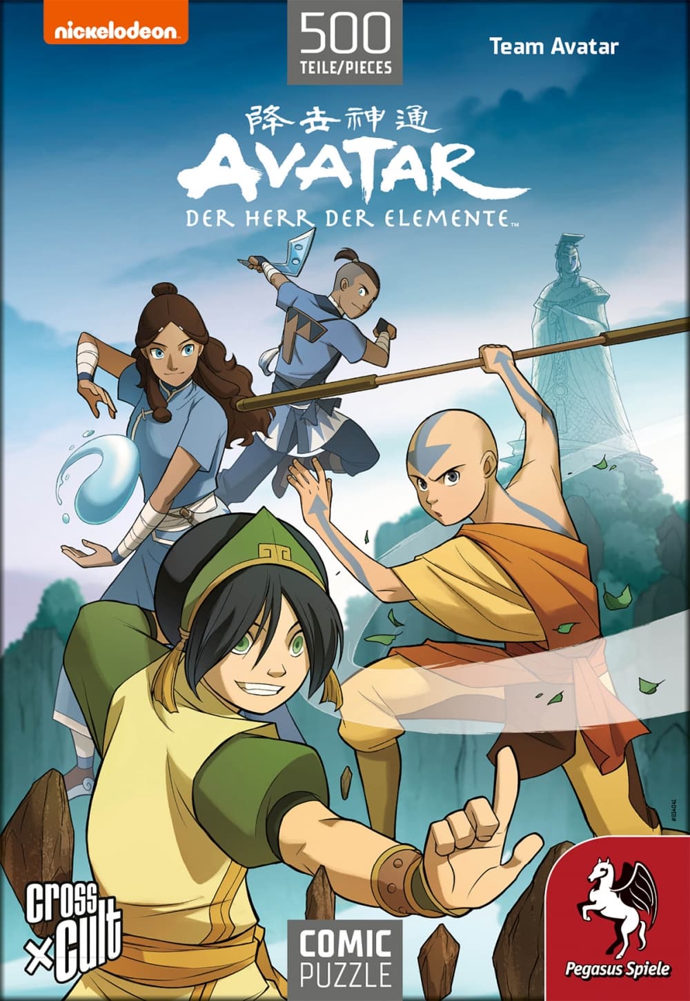 Cover für Puzzle - Avatar: Team Avatar