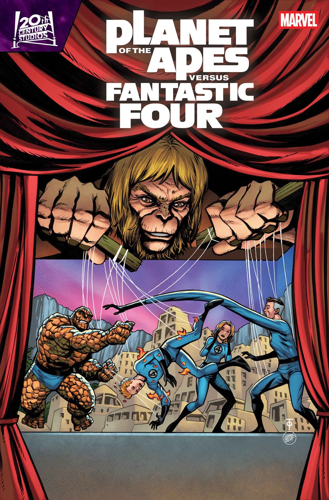 Cover für PLANET OF THE APES VS. FANTASTIC FOUR