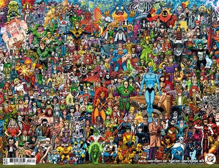 Cover für New History of the DC Universe