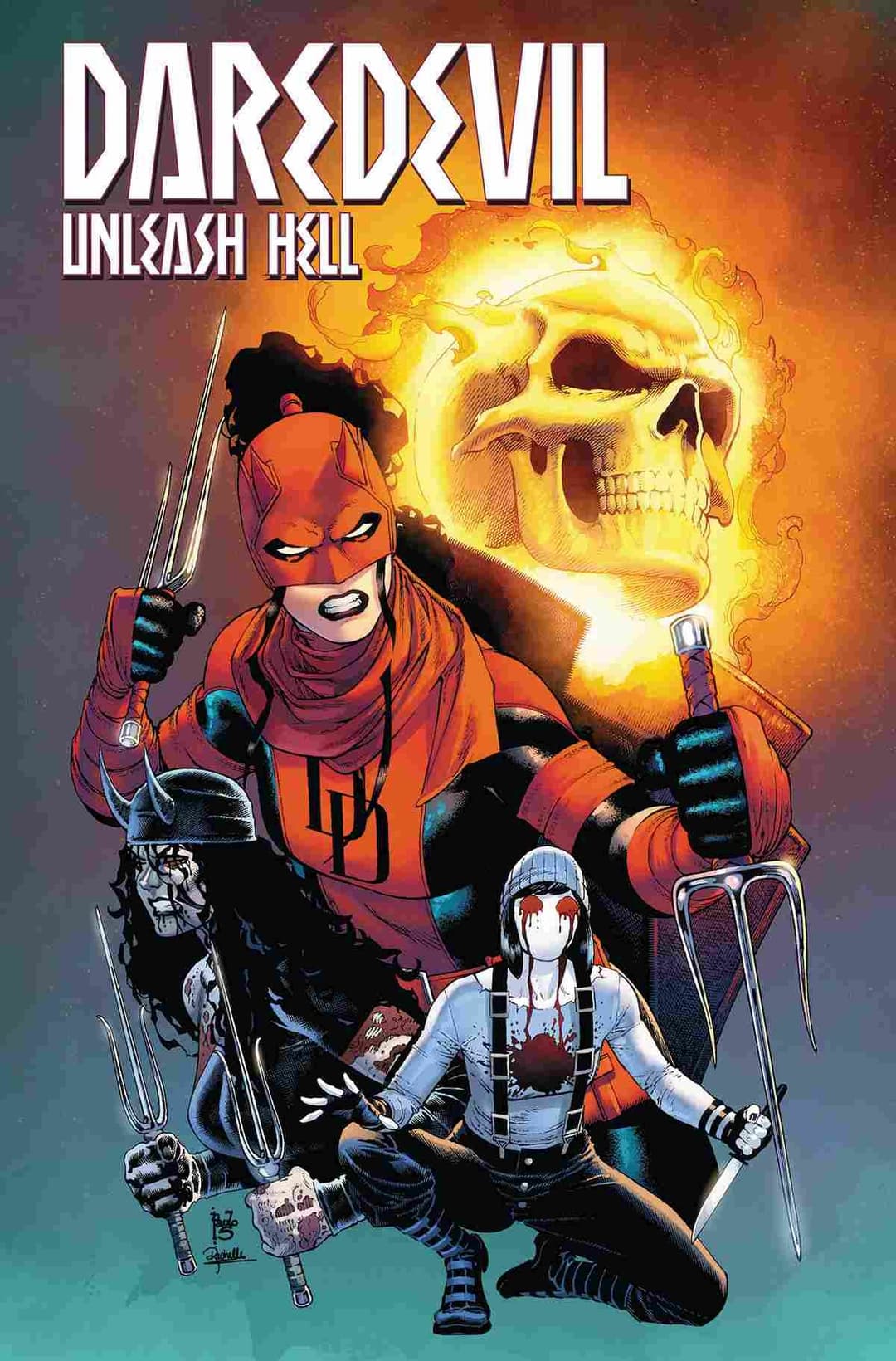 Cover für Daredevil - Die Kunst des Teufels Splatter-Ausgabe