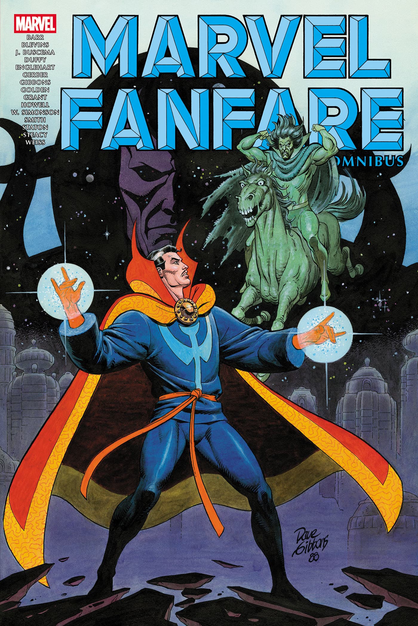 Cover für Marvel Fanfare Omnibus Vol. 3 Dave Gibbons Cover