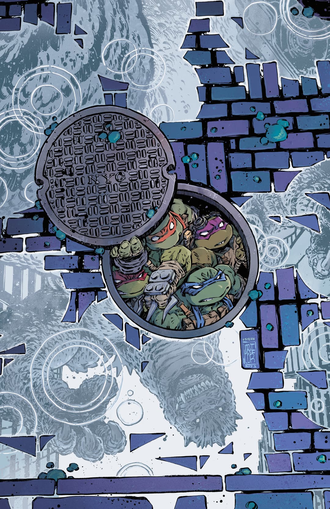 Cover für Teenage Mutant Ninja Turtles x Godzilla