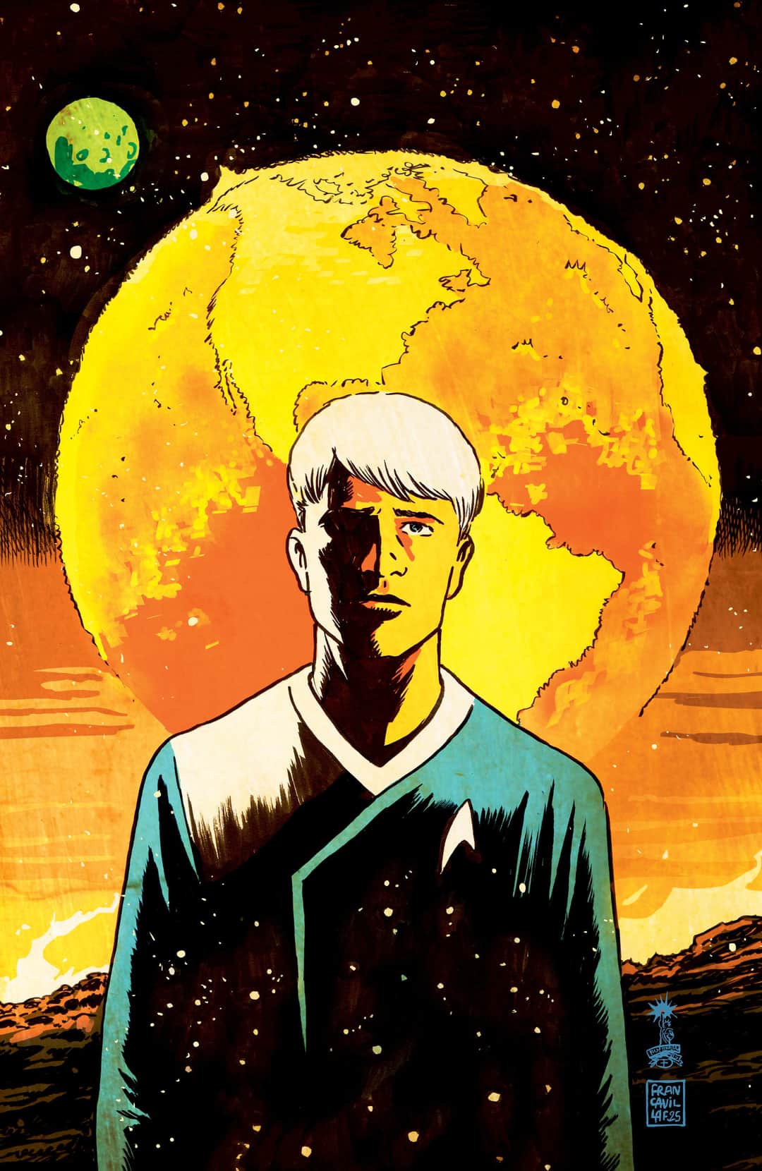 Star Trek: The Last Starship Variant RI (15) (Francavilla Full Art)