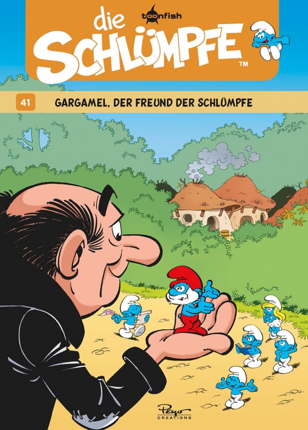 Cover für Die Schlümpfe 41 (Neuauflage)