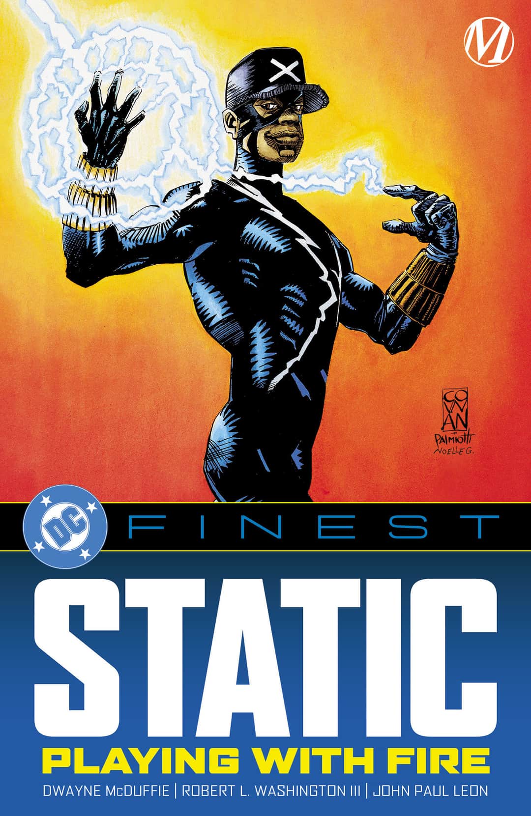 DC Finest: Static: Playing with Fire Cover