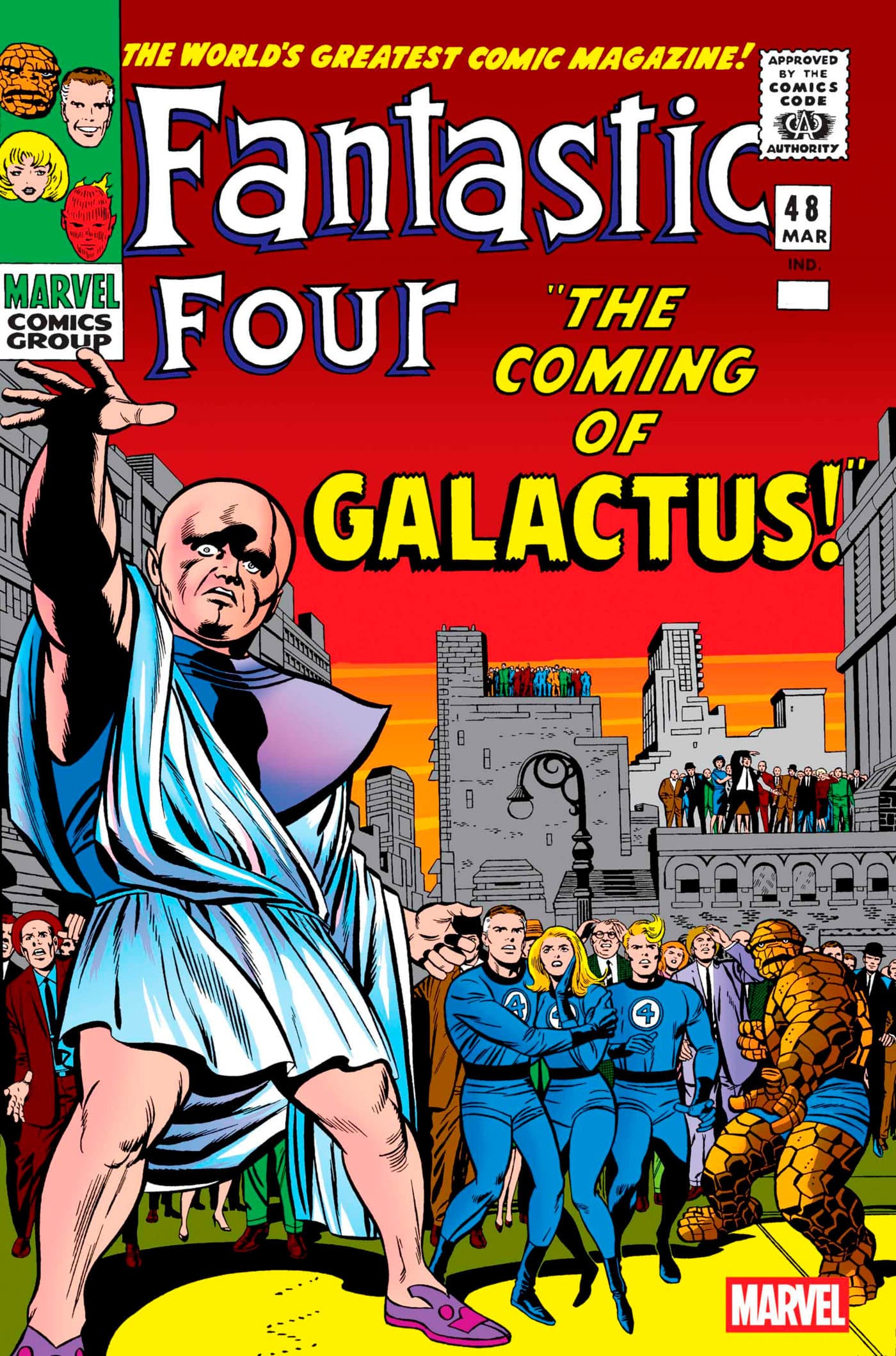 Cover für FANTASTIC FOUR #48 FACSIMILE EDITION