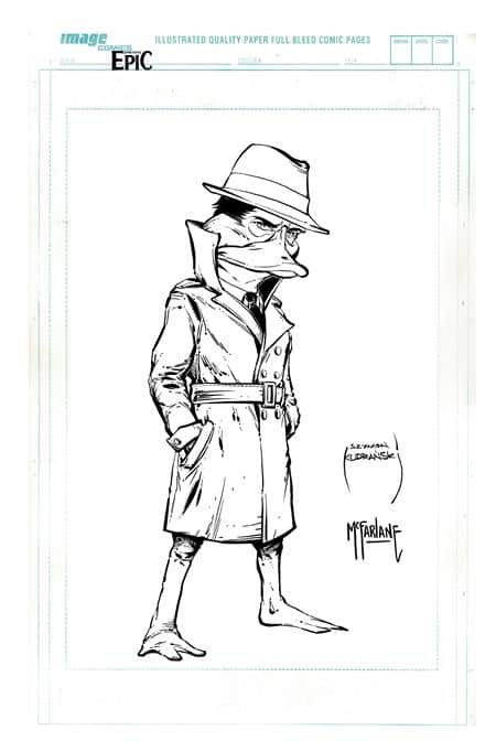 CVR B SZYMON KUDRANSKI & TODD MCFARLANE RAW ART VAR