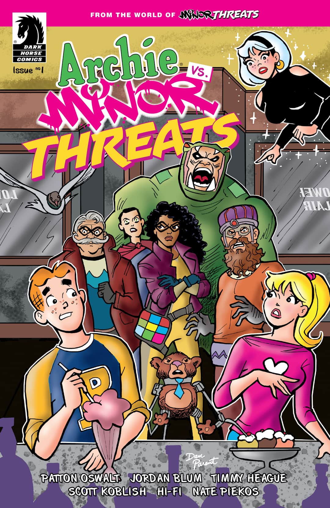 Archie vs Minor Threats (CVR E) (Dan Parent)