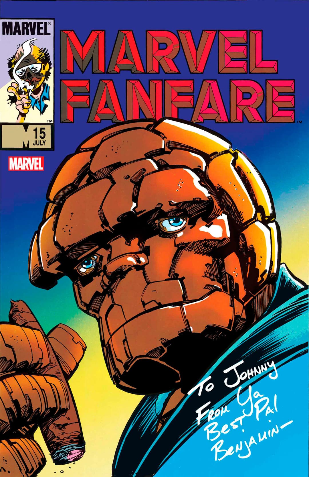 Cover für MARVEL FANFARE #15 FACSIMILE EDITION
