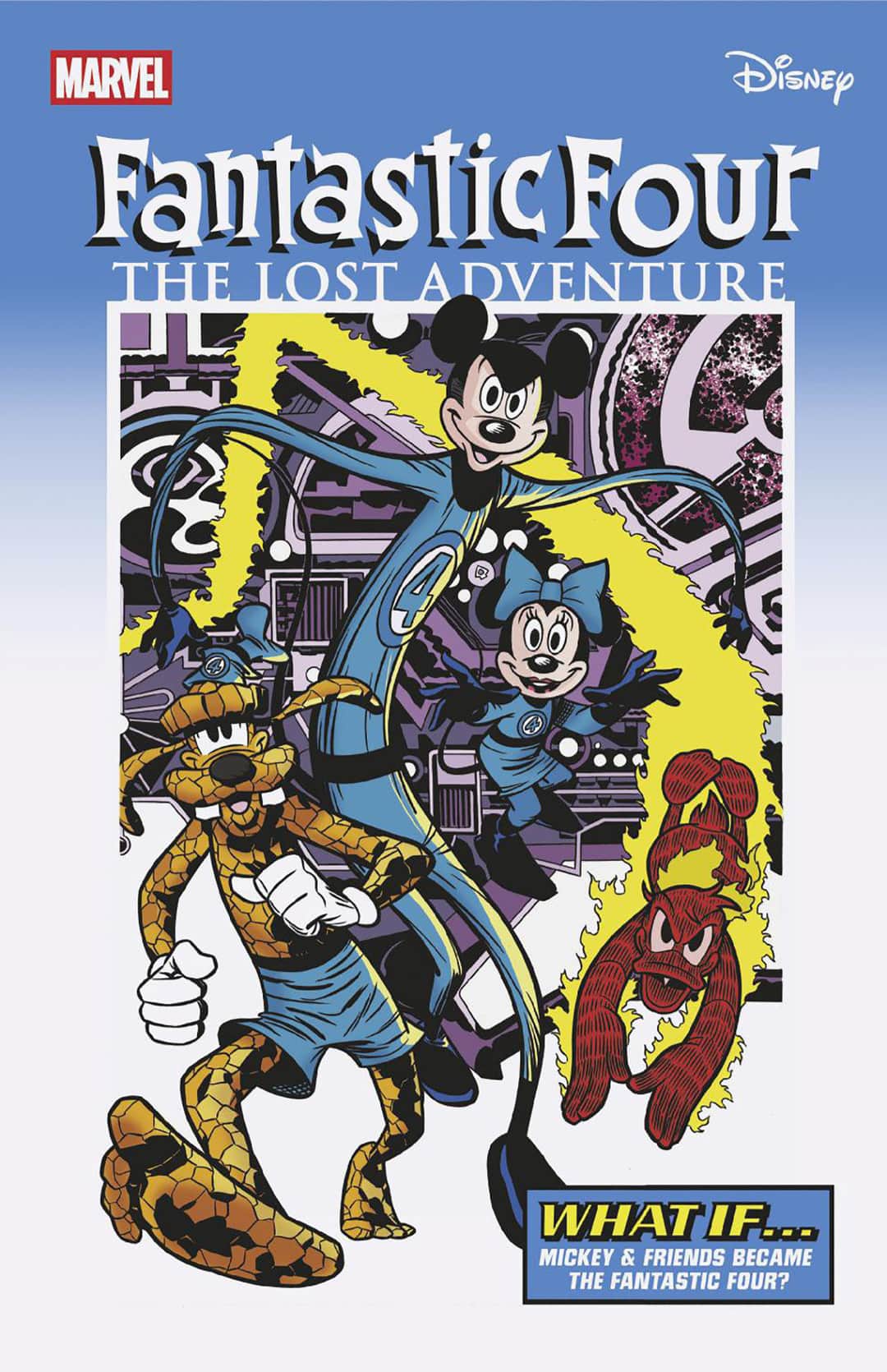 VITALE MANGIATORDI DISNEY WHAT IF? FANTASTIC FOUR HOMAGE VARIANT