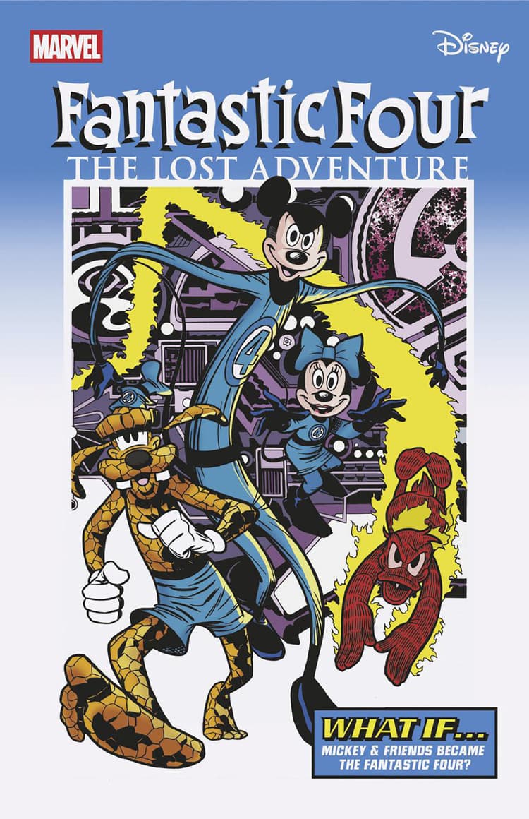 VITALE MANGIATORDI DISNEY WHAT IF? FANTASTIC FOUR HOMAGE VARIANT