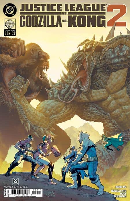 Justice League vs. Godzilla vs. Kong 2 Cover