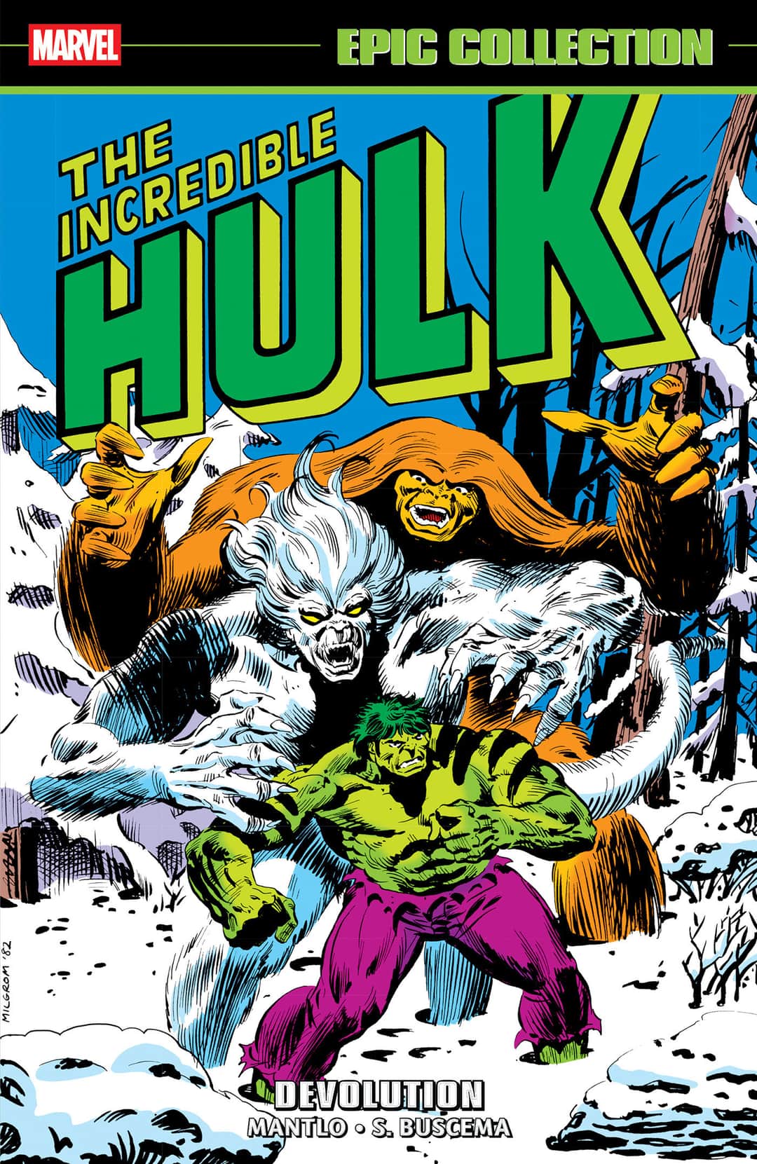 Incredible Hulk Epic Collection: Devolution Cover