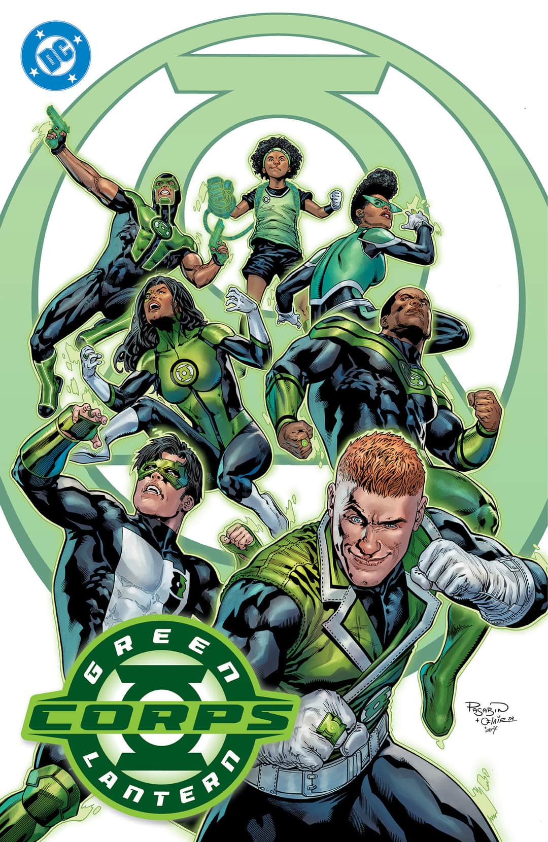 Green Lantern Corps Vol. 1: New World Rising Cover