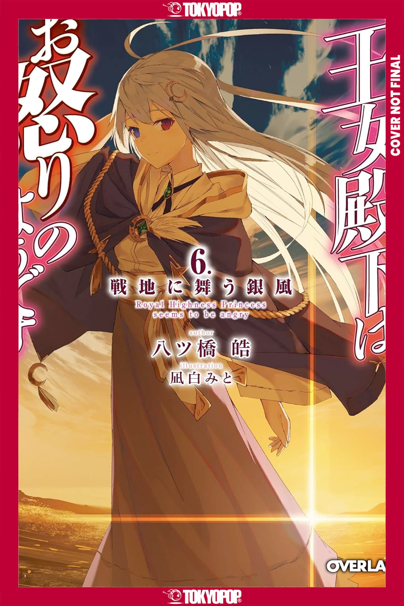 Cover für Her Royal Highness Seems to Be Angry, Volume 6 (Light Novel)