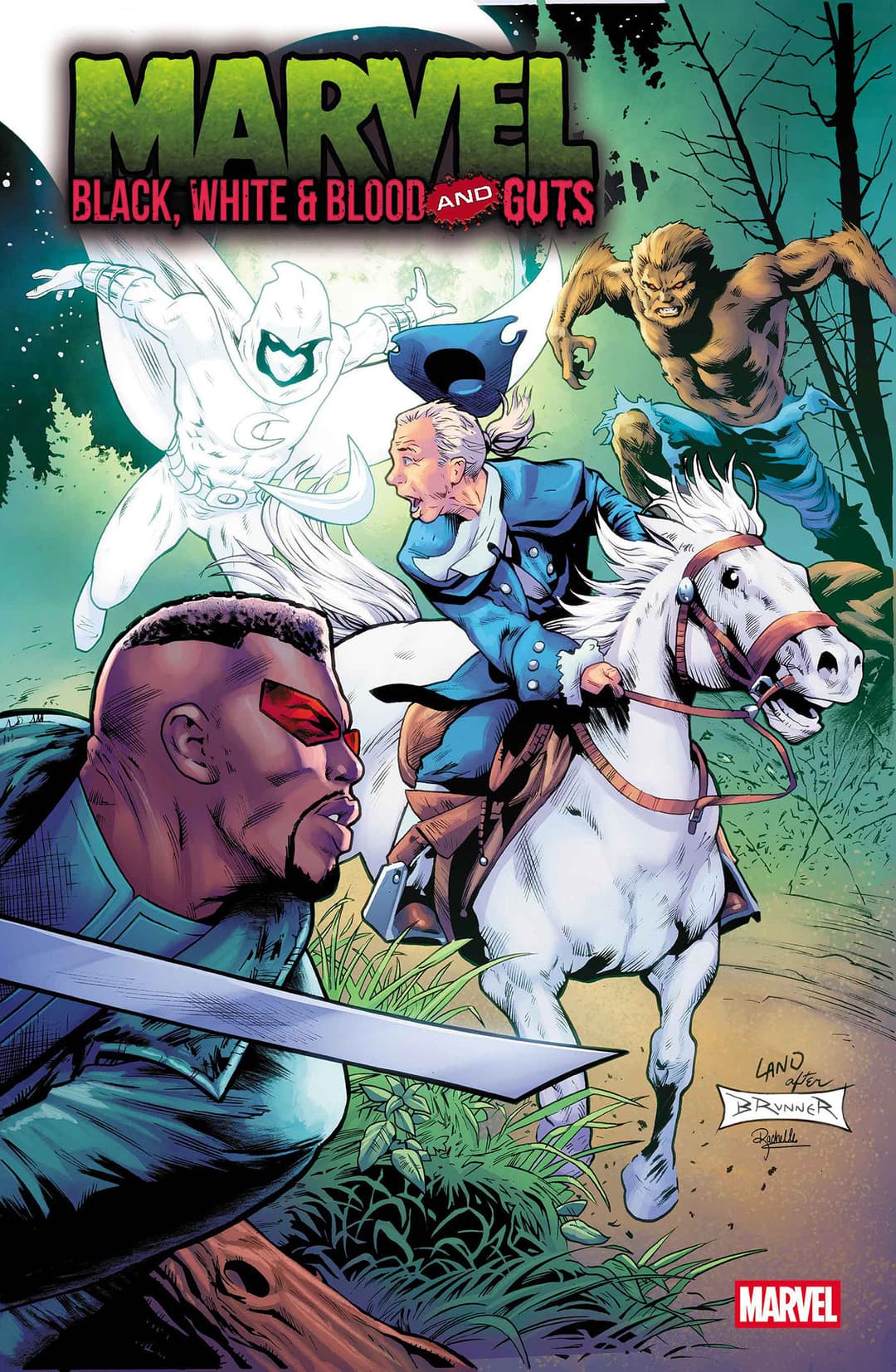 Cover für MARVEL: BLACK, WHITE & BLOOD AND GUTS