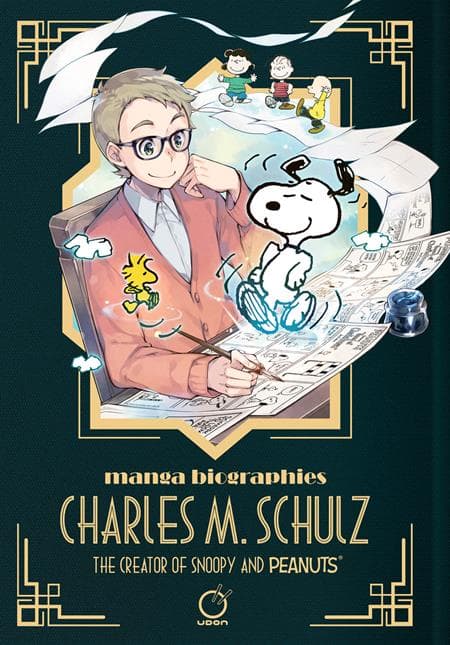Cover für MANGA BIOGRAPHIES CHARLES M SCHULZ THE CREATOR OF SNOOPY AND PEANUTS TP Previously Offered thru Diamond