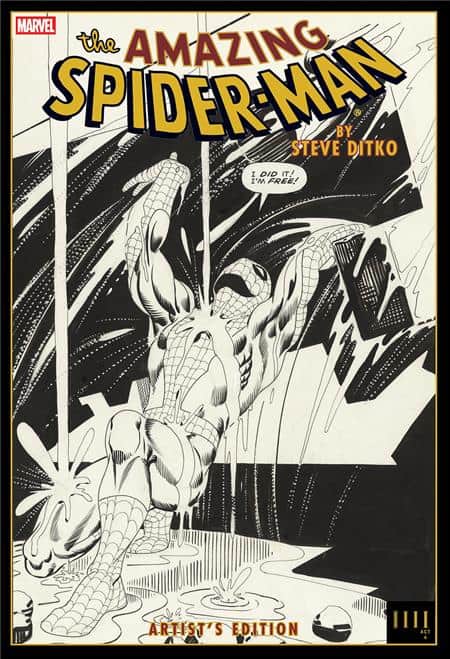 AMAZING SPIDER MAN BY STEVE DITKO ARTISTS EDITION HC RAIN CVR Cover