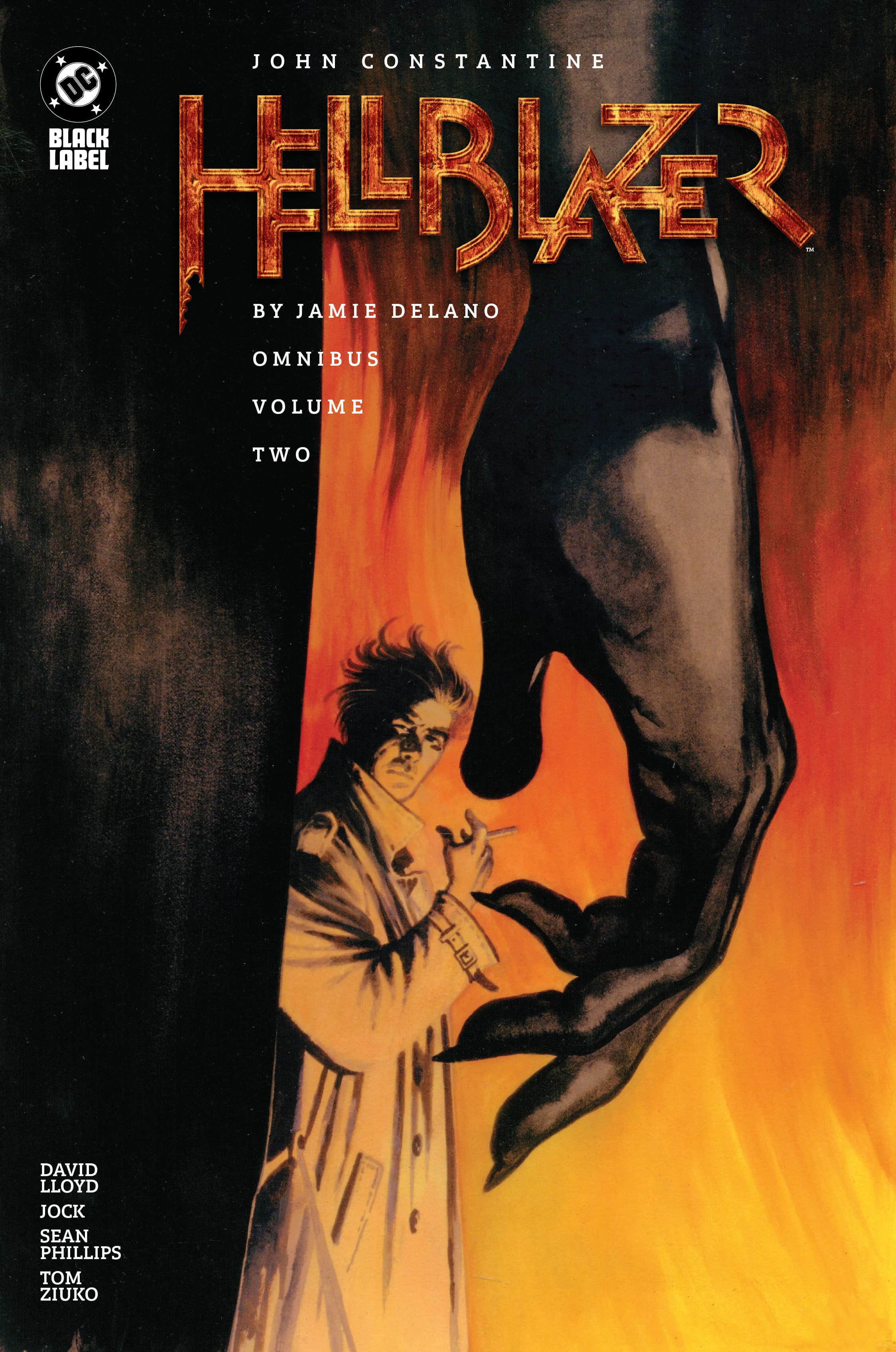 John Constantine, Hellblazer by Jamie Delano Cover