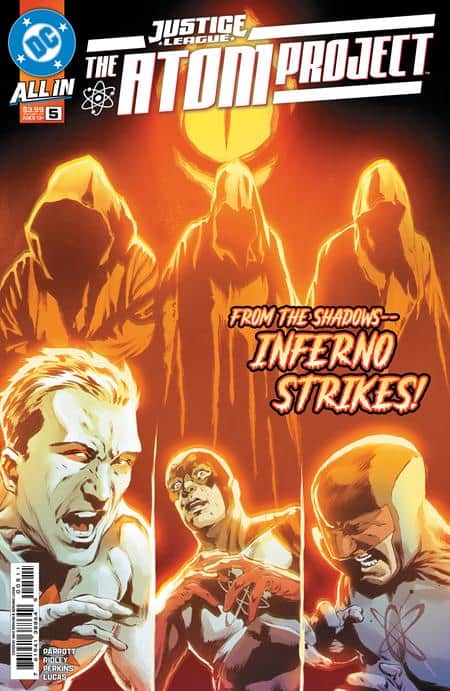 Justice League The Atom Project Cover