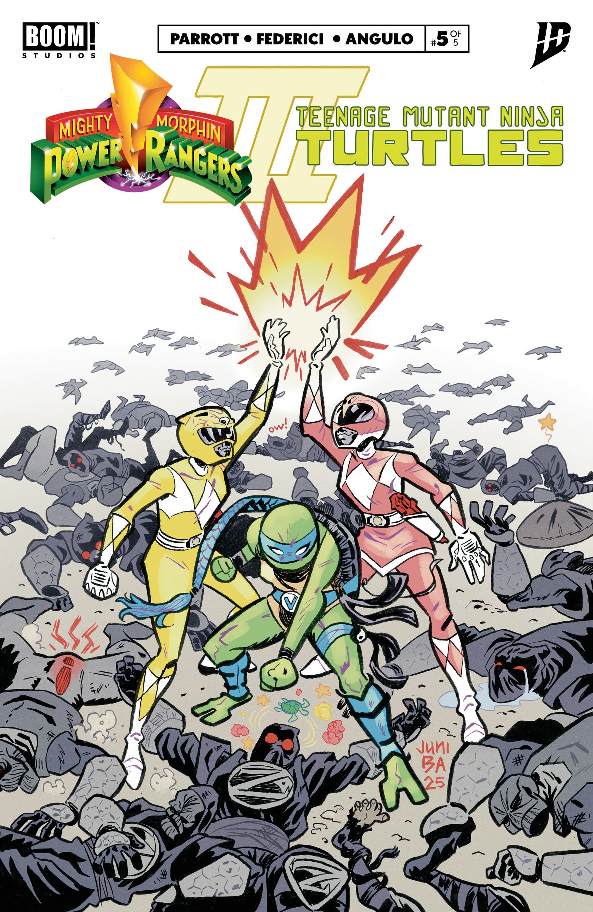 Cover für Mighty Morphin Power Rangers/Teenage Mutant Ninja Turtles