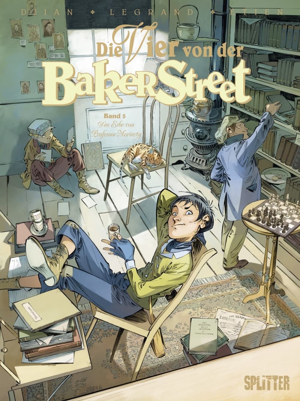 Cover für Die Vier von der Baker Street 5