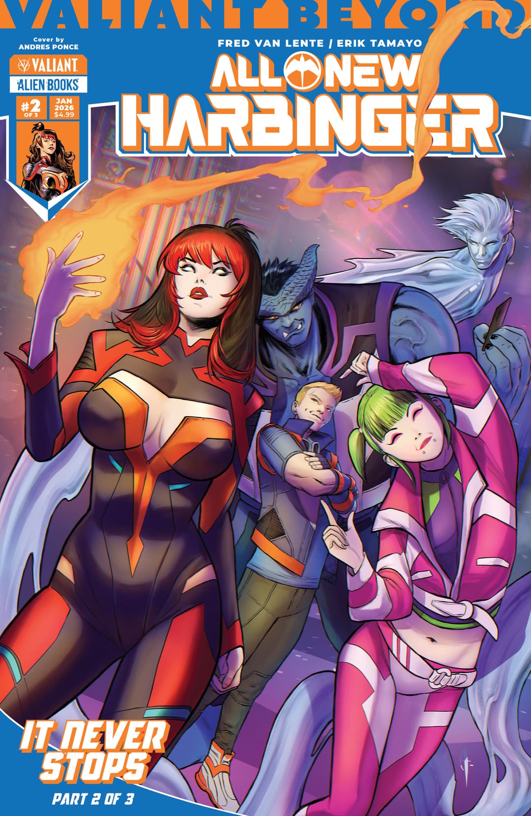 Cover für Valiant Beyond: All New Harbinger