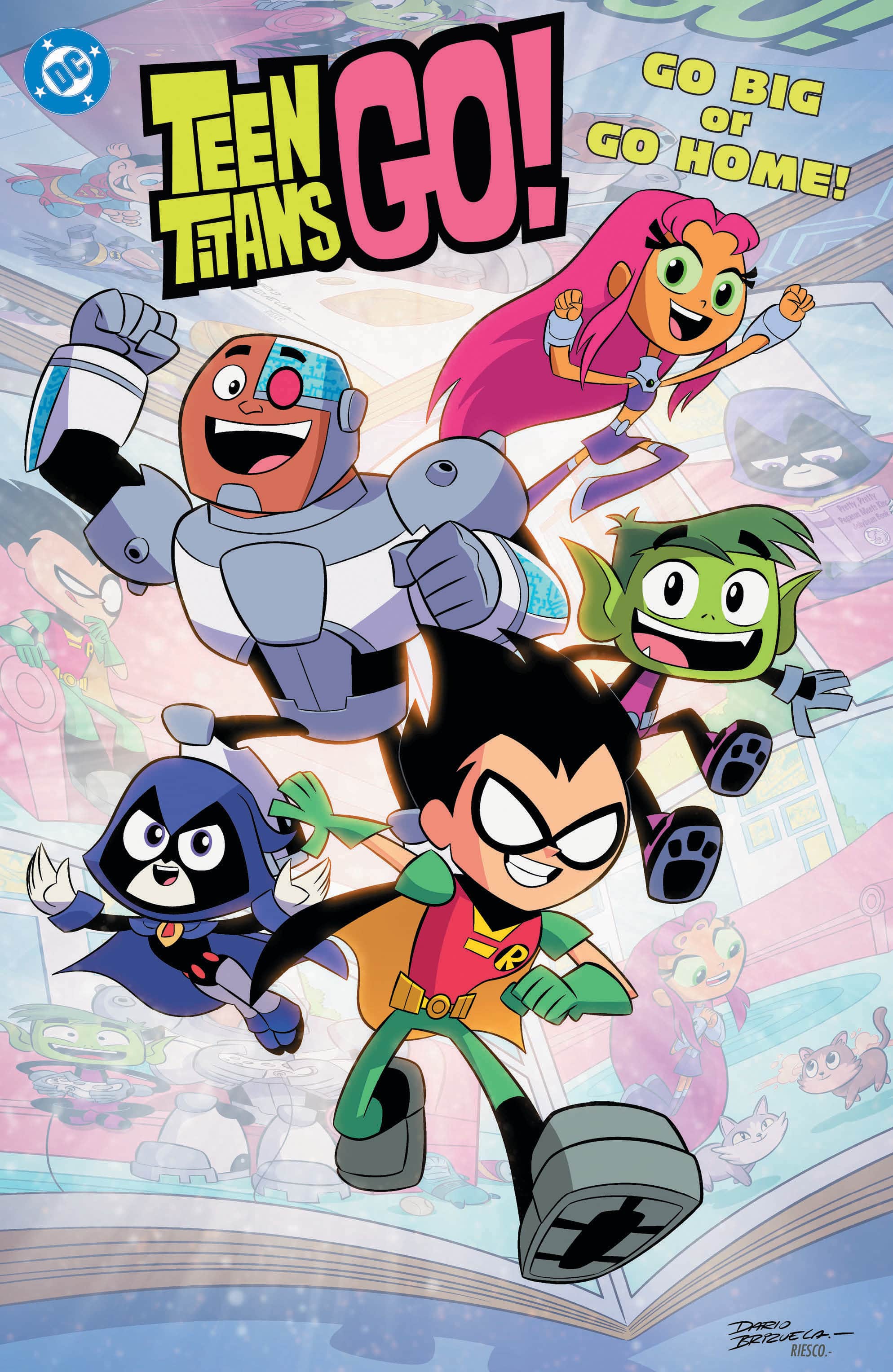 Teen Titans Go! Go Big or Go Home! Cover