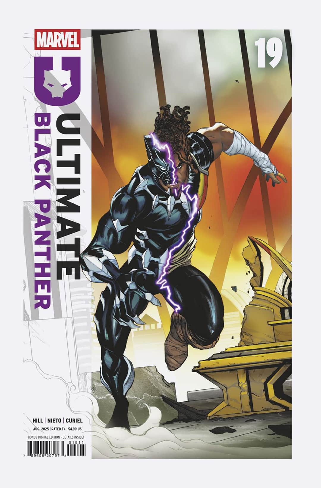 ULTIMATE BLACK PANTHER Cover