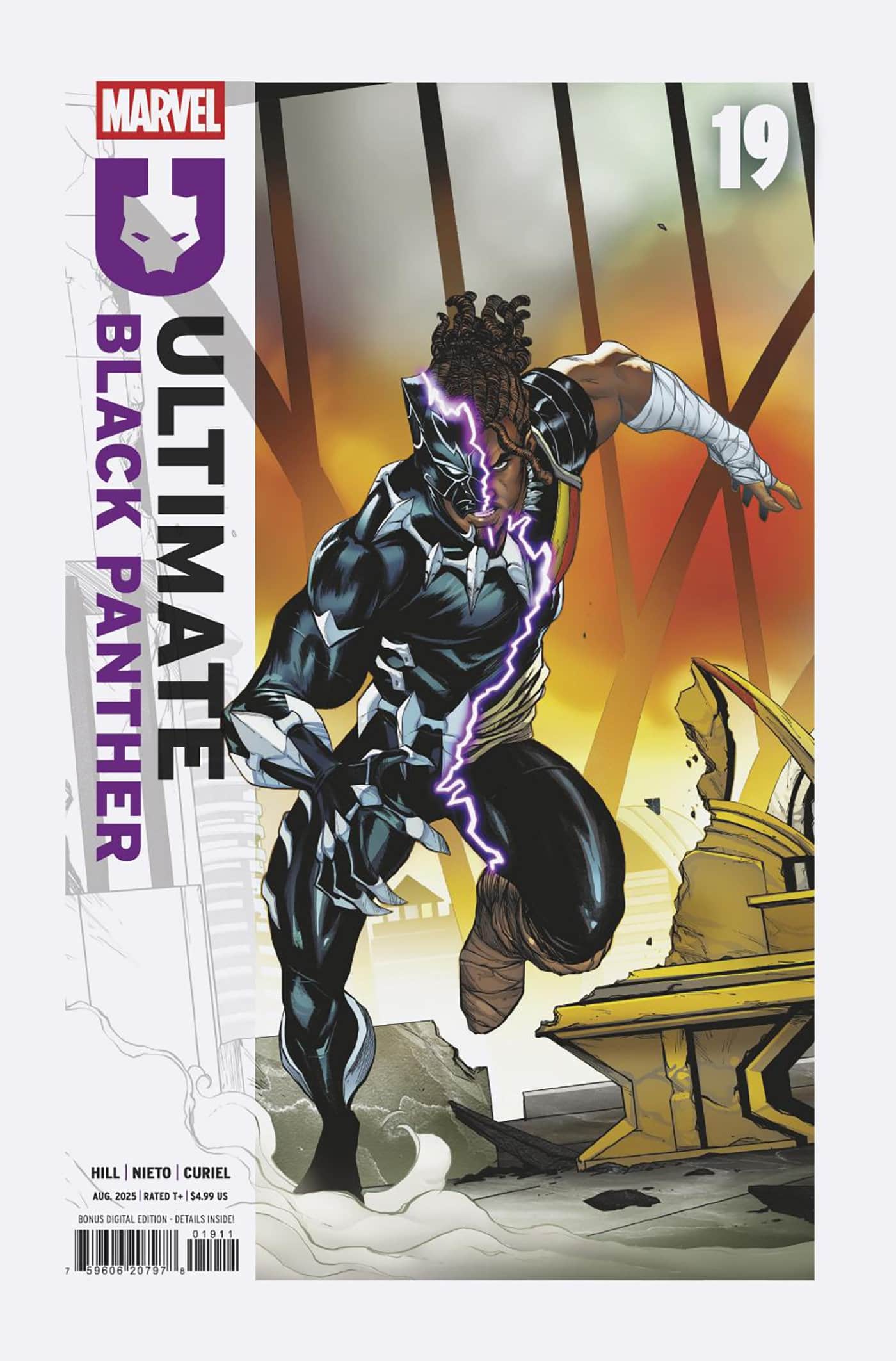 ULTIMATE BLACK PANTHER Cover