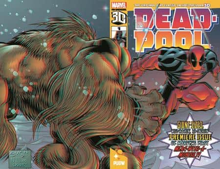 Deadpool #1 (1997) Pan Dimensional 3D Edition Cover