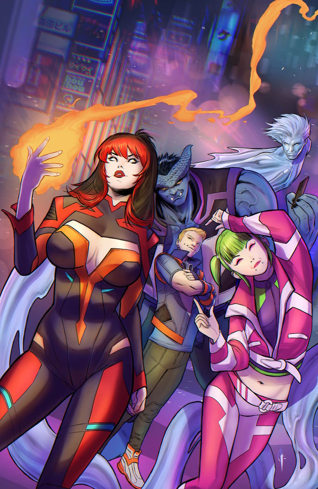 Valiant Beyond: All-New Harbinger --It Never Stops Variant C (Ponce Full Art)