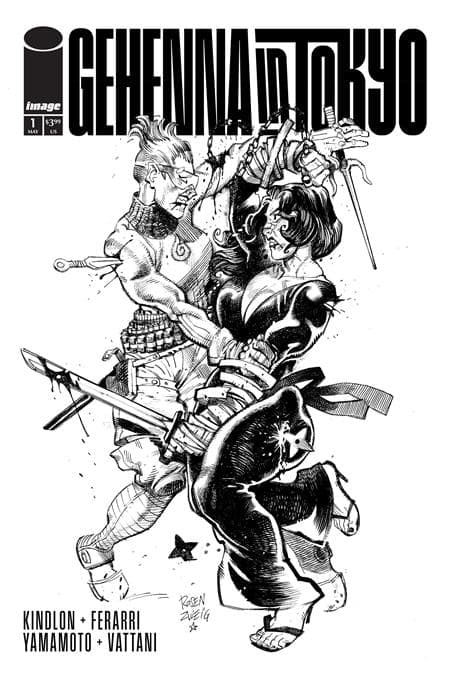 Cover für GEHENNA IN TOKYO (ONE SHOT) CVR F MAURIZIO ROSENZWEIG VAR (MR)