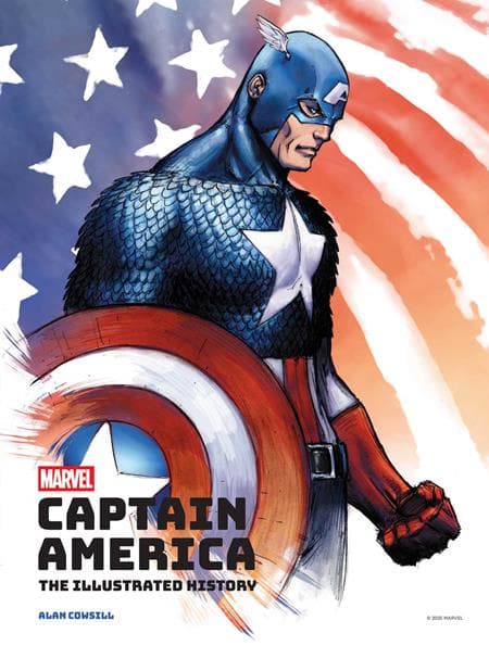 Cover für MARVELS CAPTAIN AMERICA THE ILLUSTRATED HISTORY HC