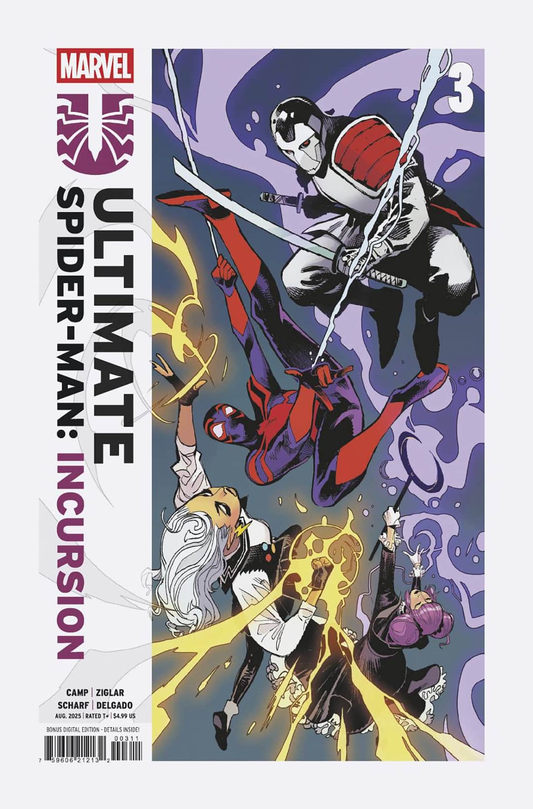 ULTIMATE SPIDER-MAN: INCURSION Cover