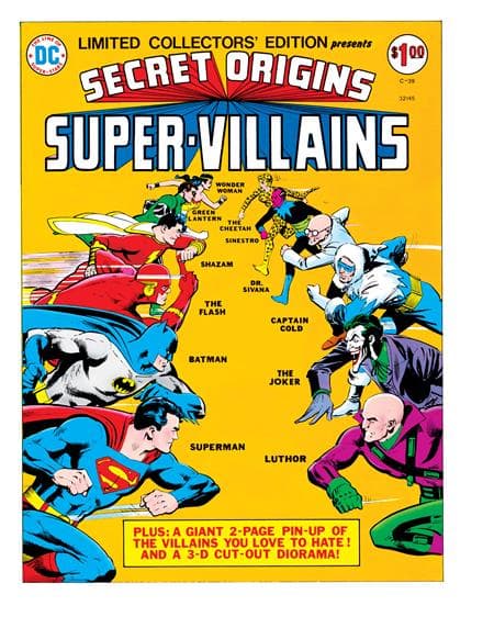 Cover für Secret Origins Super Villains Limited Collectors’ Edition Vol 1 C-39