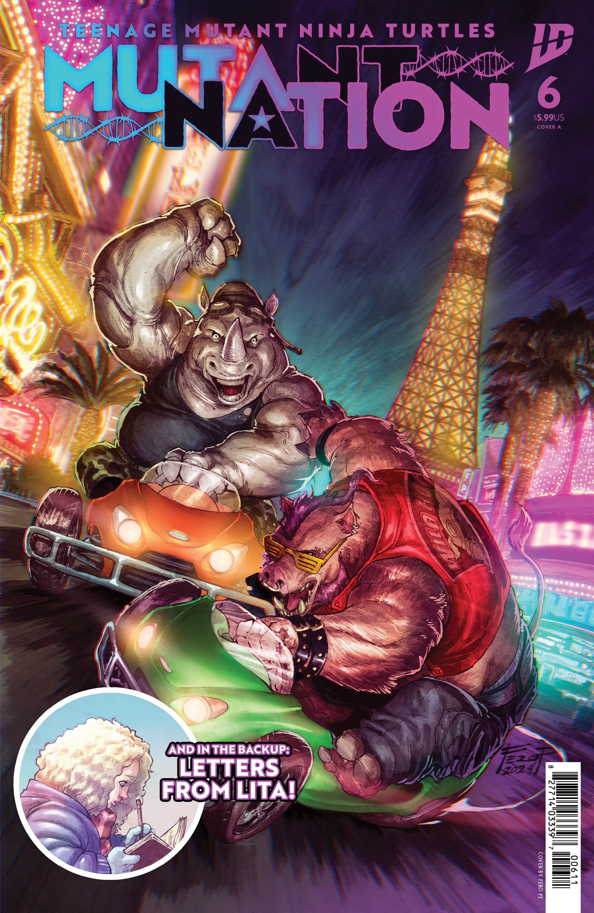 Teenage Mutant Ninja Turtles: Mutant Nation Cover