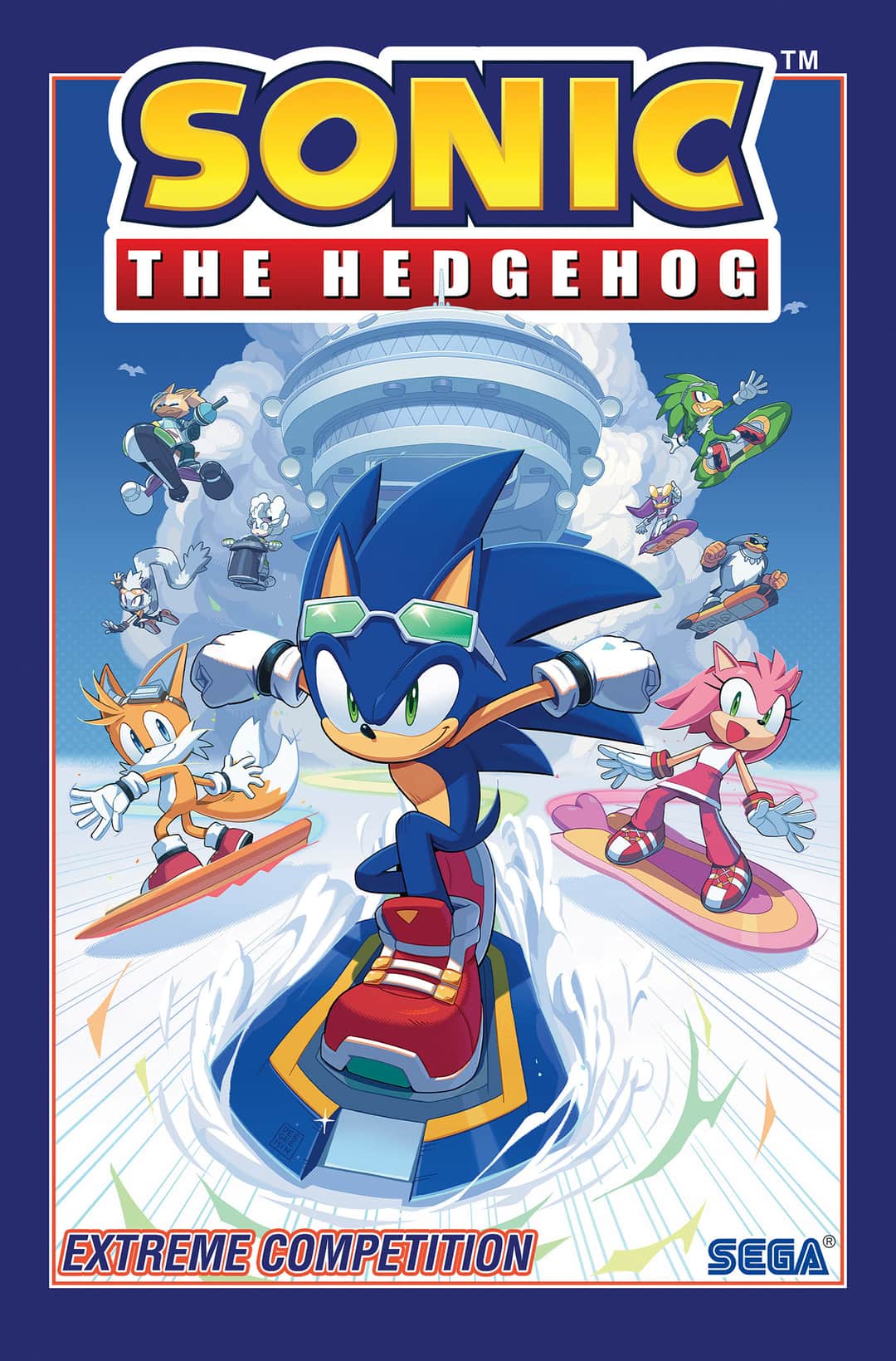 Sonic the Hedgehog, Vol. 18: Extreme Competition Cover