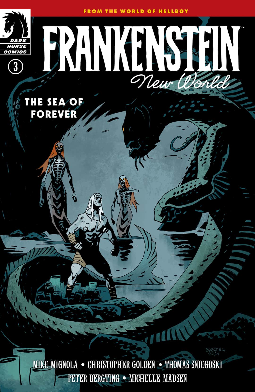Frankenstein: New World--The Sea of Forever Cover