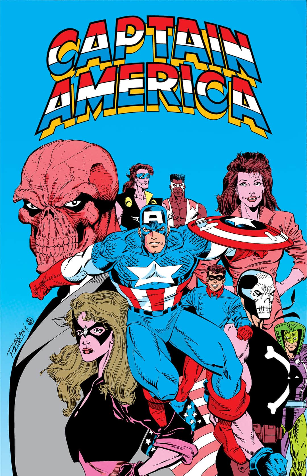 Captain America By Mark Gruenwald Omnibus Vol. 3 Ron Lim Cover Cover