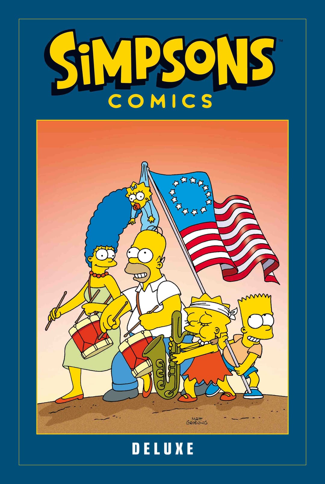 Cover für Simpsons Comics Deluxe 4