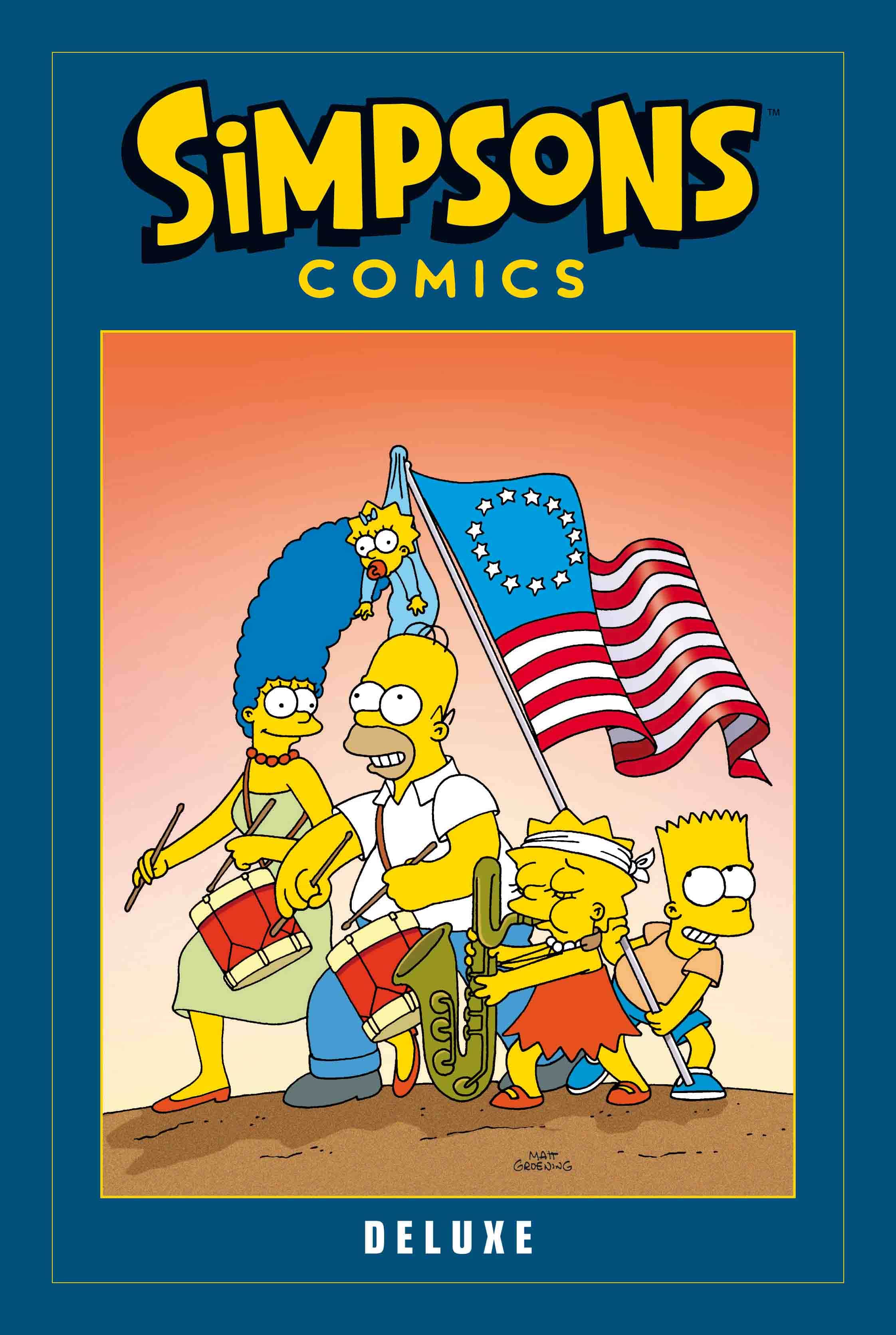 Simpsons Comics Deluxe Cover
