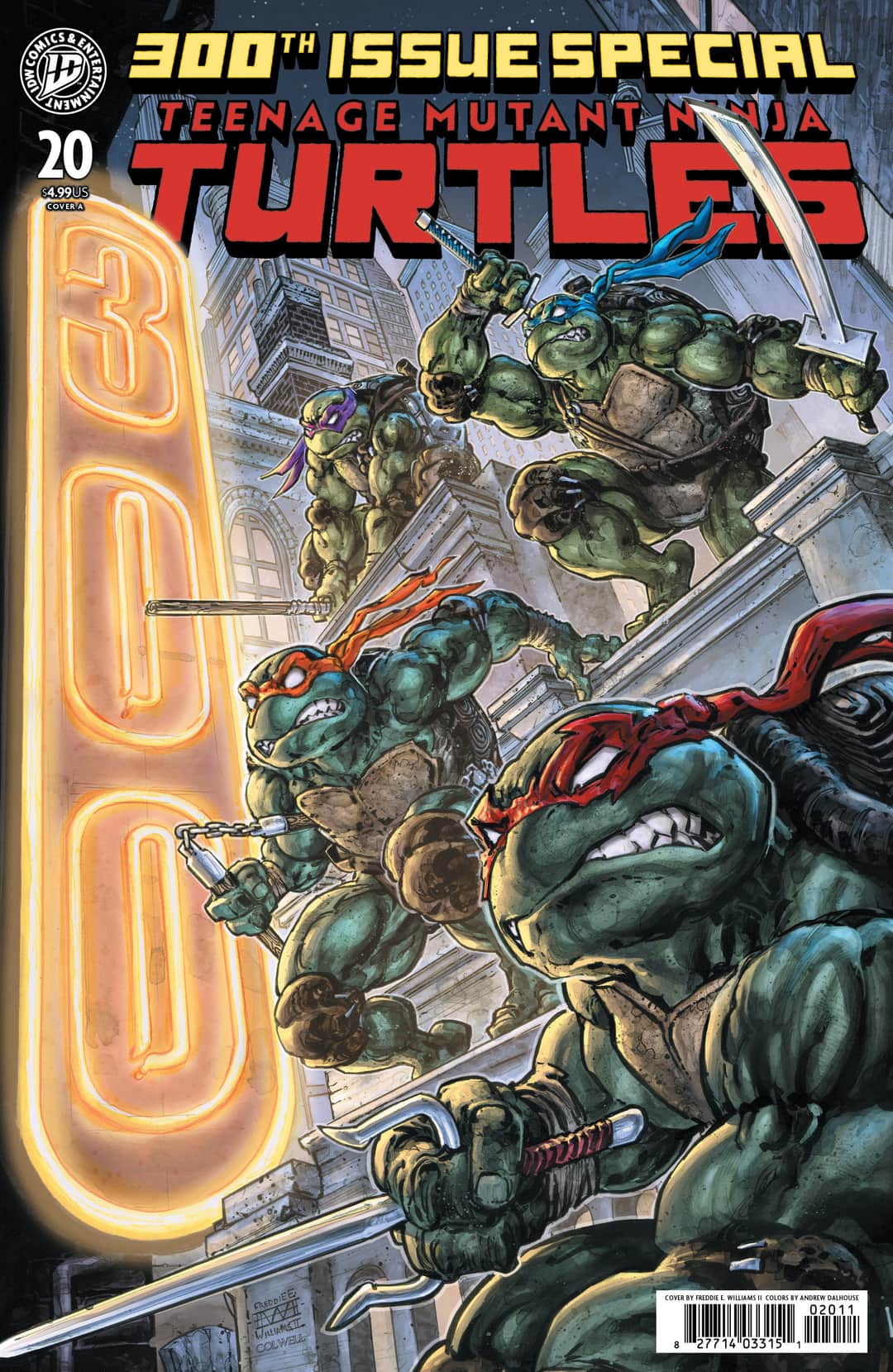 Teenage Mutant Ninja Turtles : 300th Issue Special Cover A (Williams II)