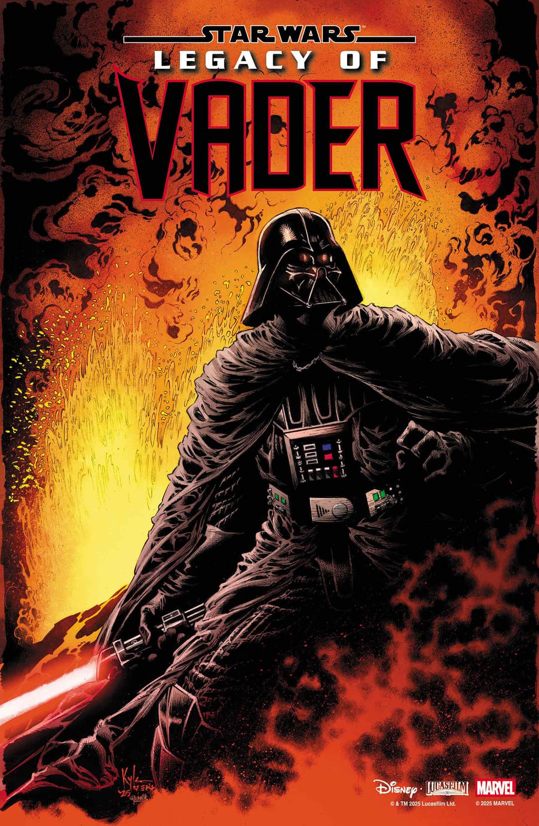 STAR WARS: LEGACY OF VADER KYLE HOTZ VARIANT