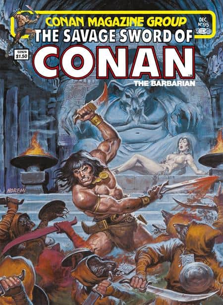 SAVAGE SWORD OF CONAN THE ORIGINAL COMICS OMNIBUS HC VOL 07 REGULAR EDITION (MR) Cover
