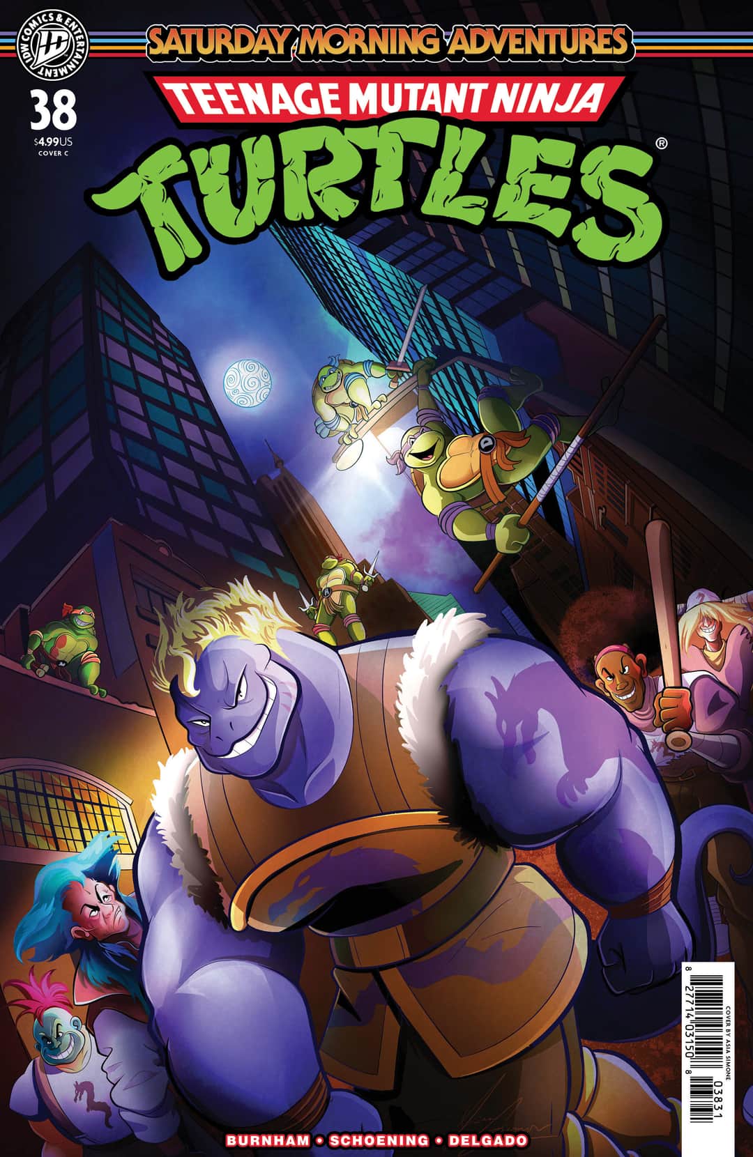 Teenage Mutant Ninja Turtles: Saturday Morning Adventures Variant C (Simone)